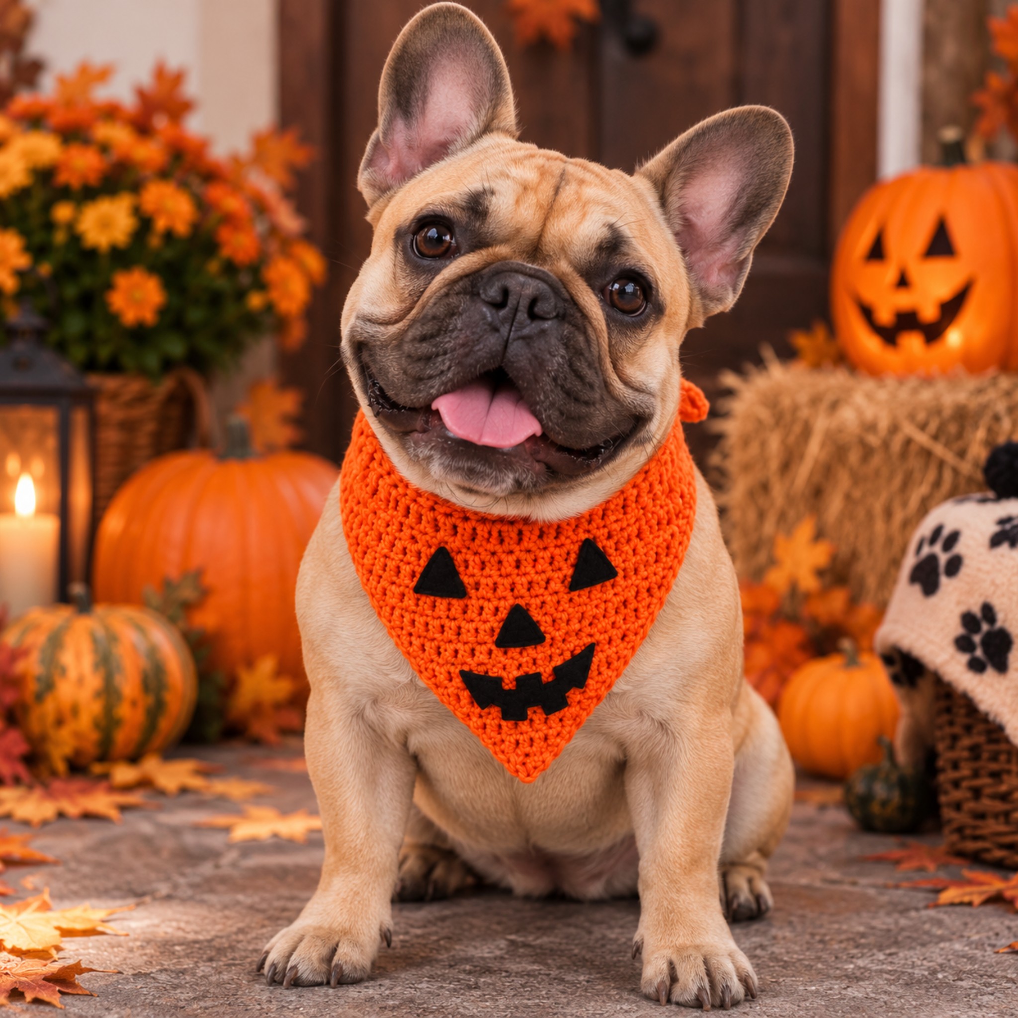 Bandana Halloween Zucca per Animali Domestici